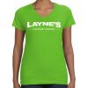 Women's V-Neck Fine Jersey Tee Thumbnail